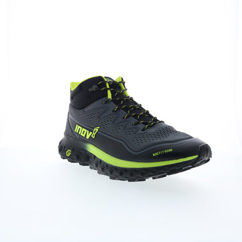 Inov-8 RocFly G 390 000995-GYBKYW Mens Black Mesh Lace Up Hiking Boots