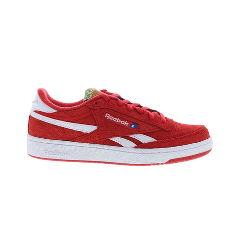 Reebok Club C Revenge Sonic 3 Knuckles Mens Red Lifestyle Sneakers Shoes