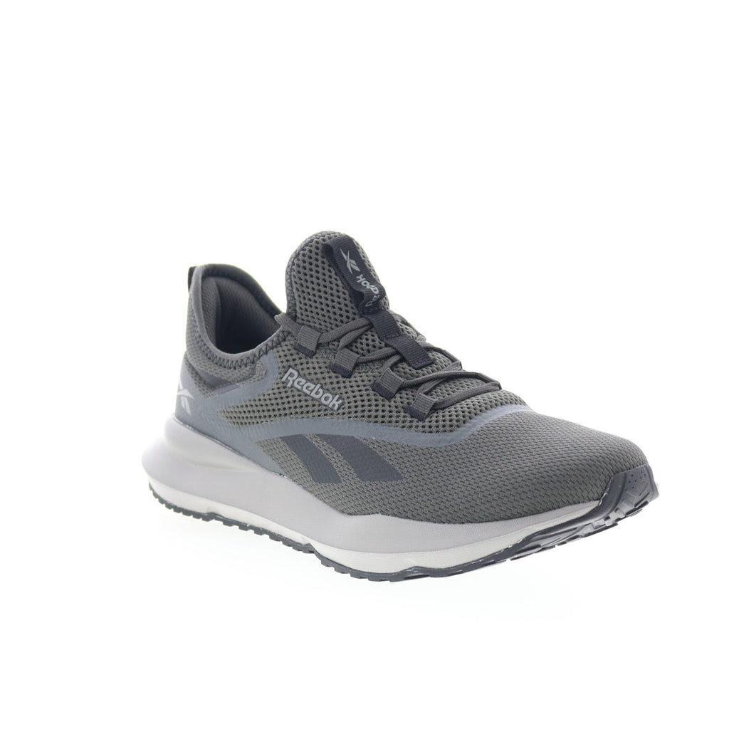 Reebok Cityride Mens Gray Canvas Lace Up Athletic Running Shoes