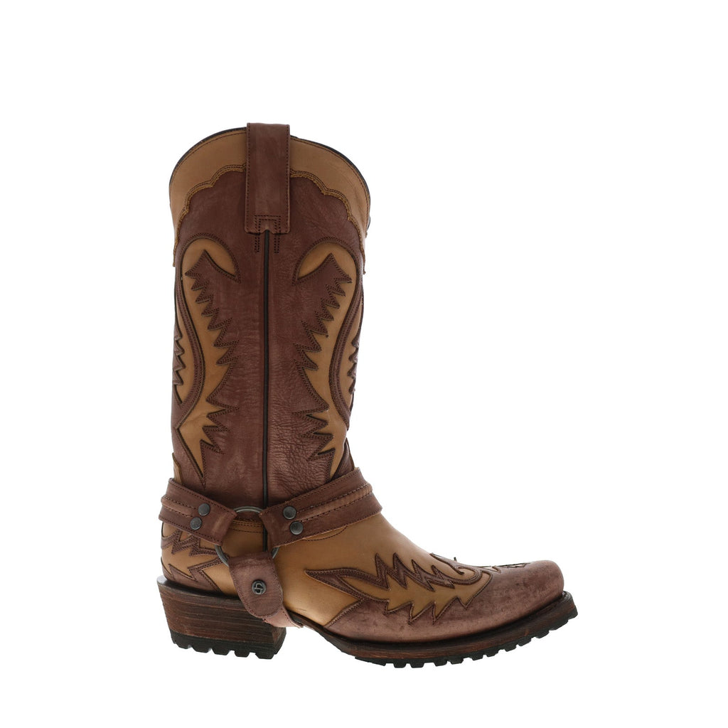 Men's Mossman Cutter Toe Cowboy Boots in Rugged Brown Men's Mossman Cutter Toe Cowboy Boots in Rugged Brown