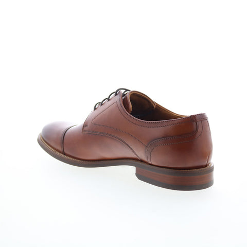Florsheim Rucci Cap 13384B-221 Mens Brown Oxfords & Lace Ups Cap Toe Shoes