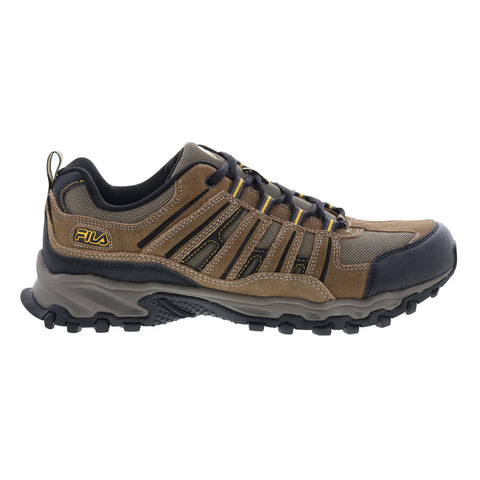 Fila Travail 2 1JW00846-903 Mens Brown Wide Suede Athletic Hiking Shoes