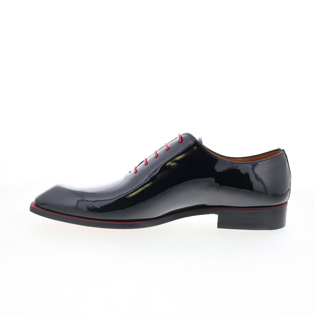 Mendez Black Floater Aniline Leather Men's Oxford main image 1