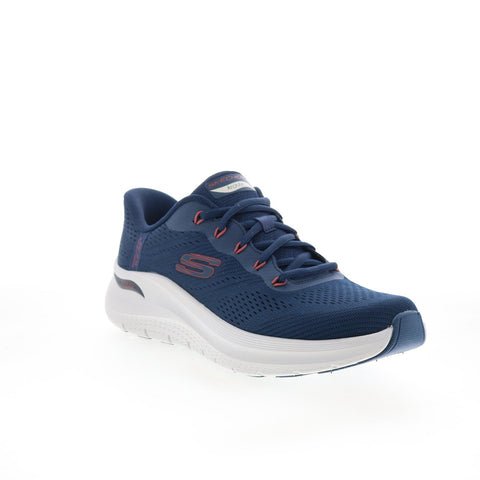 Skechers Slip-ins Arch Fit 2.0 Lestur Mens Blue Lifestyle Sneakers Shoes