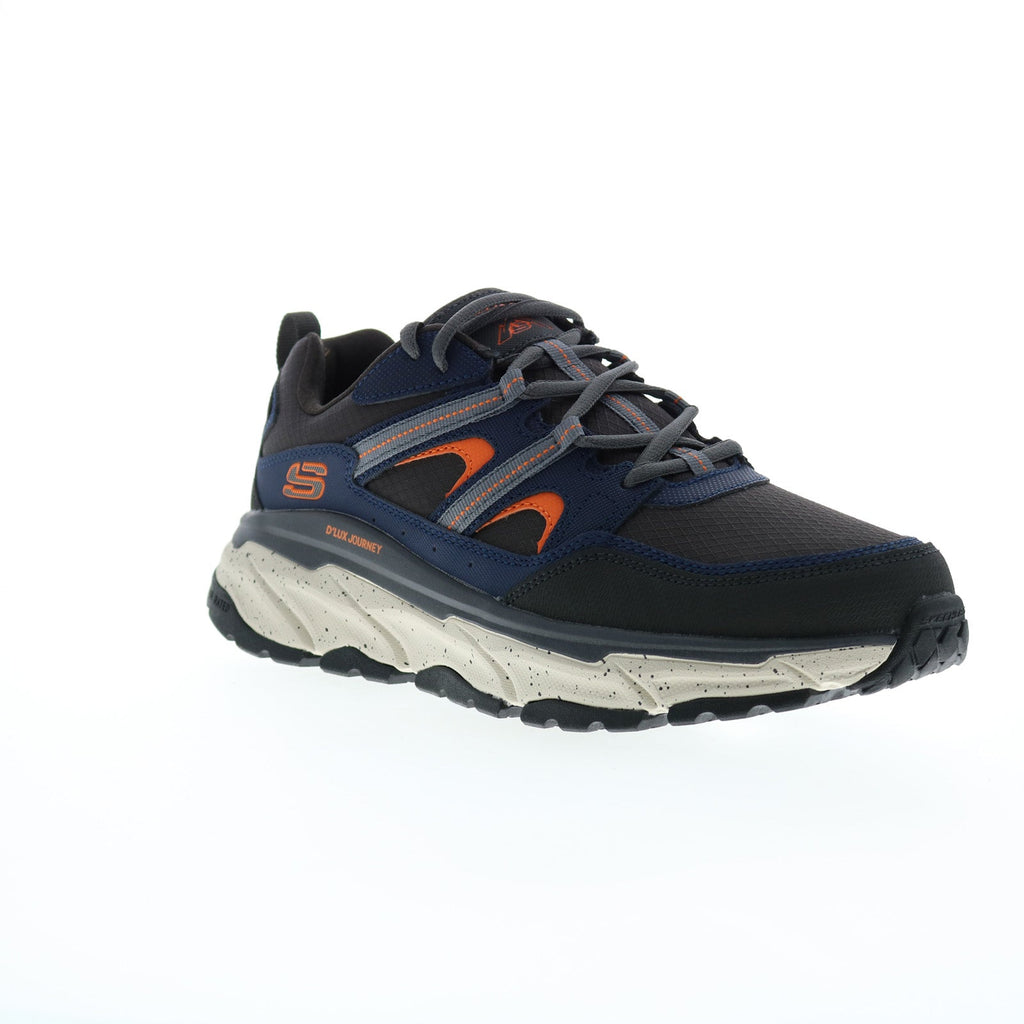 Skechers D'Lux Journey 237192 Mens Blue Leather Athletic Hiking