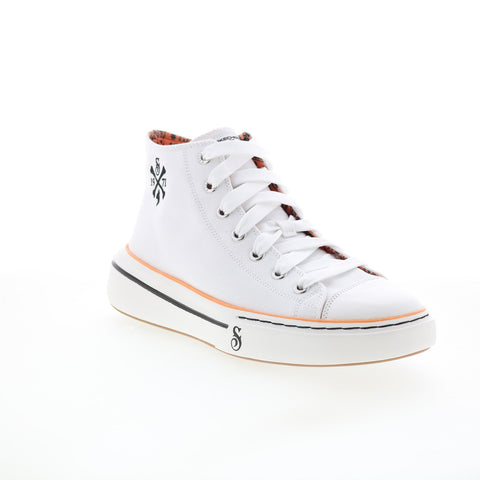 Skechers Snoop Dogg Snoop One Doggy Bonez 251043 Mens White Sneakers Shoes