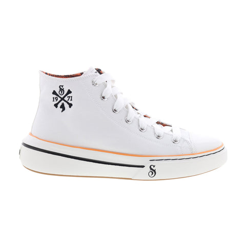 Skechers Snoop Dogg Snoop One Doggy Bonez 251043 Mens White Sneakers Shoes