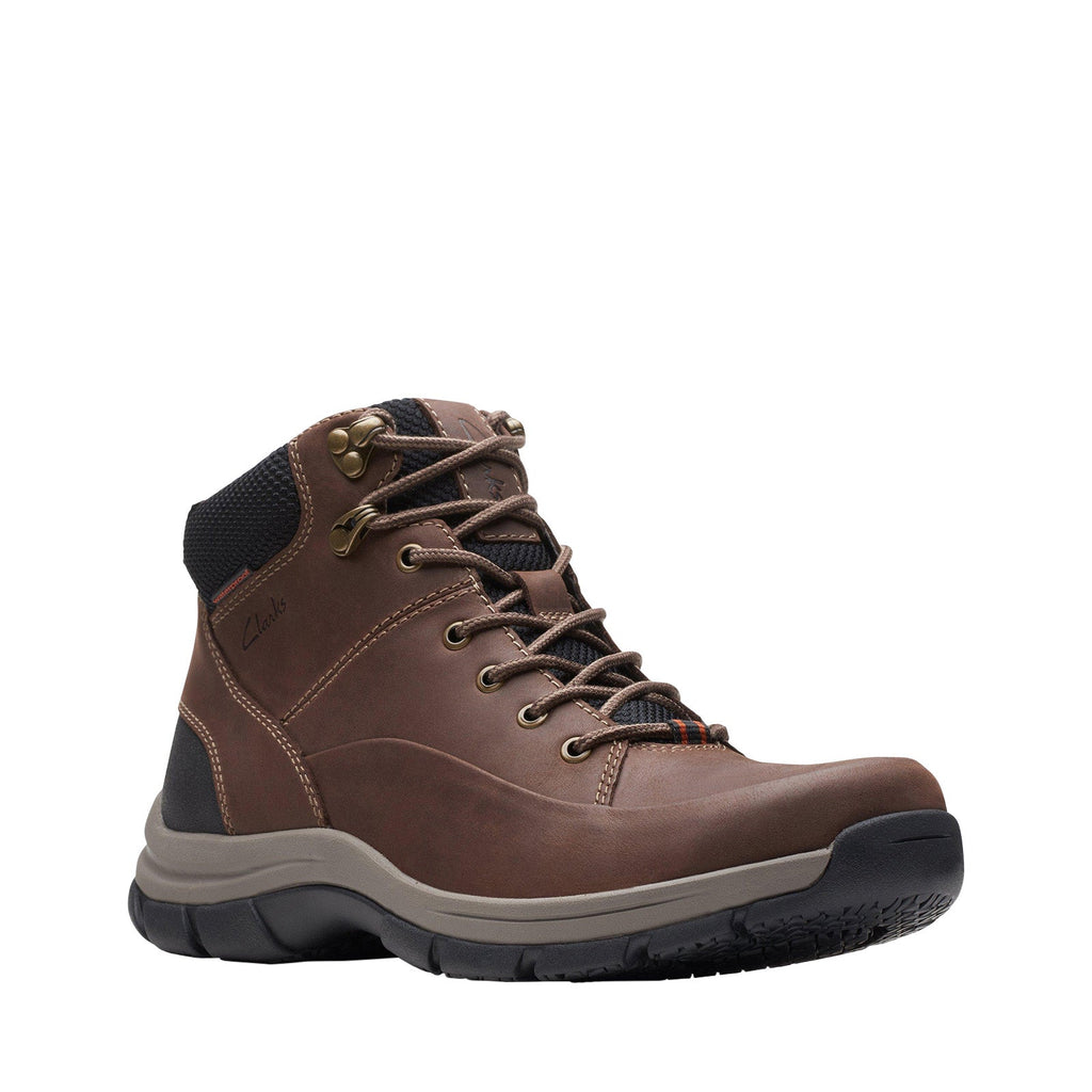 Clarks Walpath Mid 26174618 Mens Brown Wide Leather Casual Dress Boots