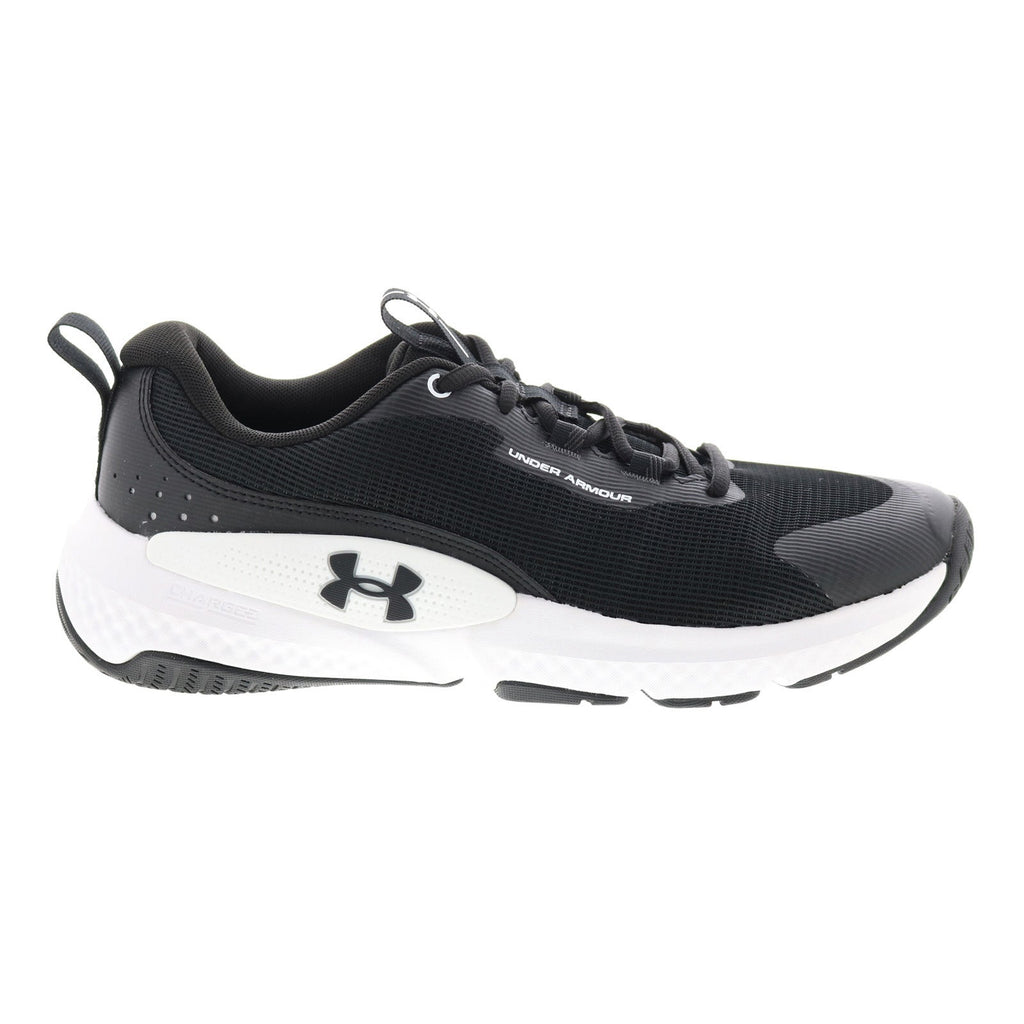 Under Armour Dynamic Select Mens Black Canvas Athletic Cross Training Ruze Shoes