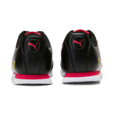 Puma Scuderia Ferrari Roma Via Perf Mens Black Motorsport Sneakers Shoes
