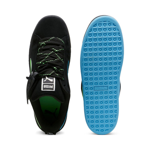 Puma Mercedes AMG MAPF1 Suede Xl Neon 30858201 Mens Black Sneakers Shoes