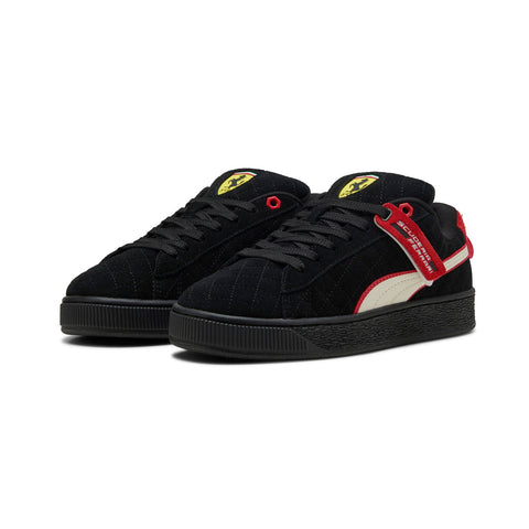 Puma Scuderia Ferrari Suede XL Hero Mens Black Motorsport Sneakers Shoes