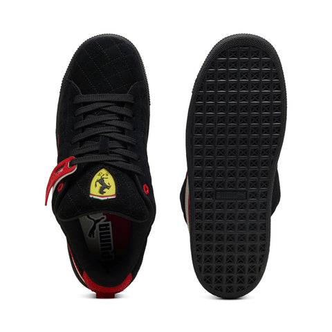 Puma Scuderia Ferrari Suede XL Hero Mens Black Motorsport Sneakers Shoes