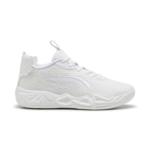 Puma Lamelo Ball MB.04 Lo Ice White Mens White Athletic Basketball Shoes