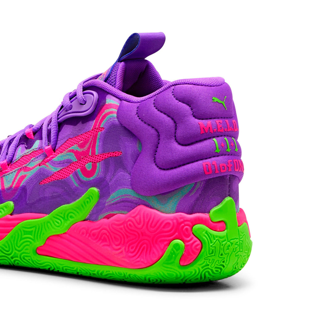 Puma Lamelo Ball MB.03 Toxic 37891601 Mens Purple Athletic 