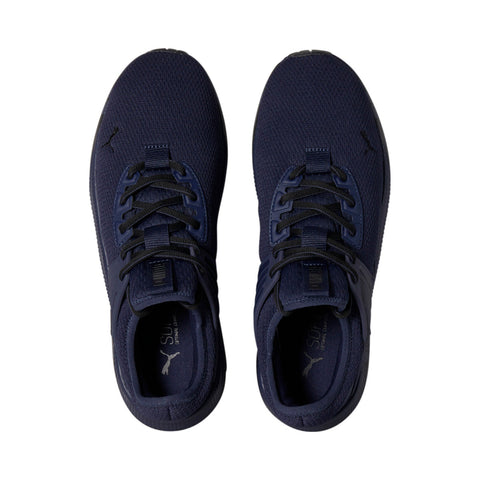 Puma Pacer Future Drip 39280101 Mens Blue Canvas Lifestyle Sneakers Shoes