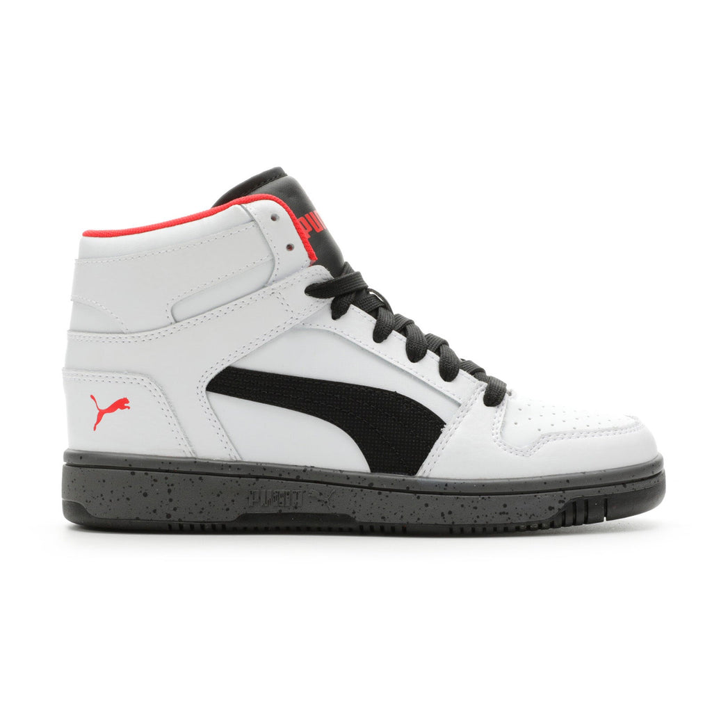 Puma Rebound Layup Elevated 39298401 Mens White Lifestyle Sneakers Sho