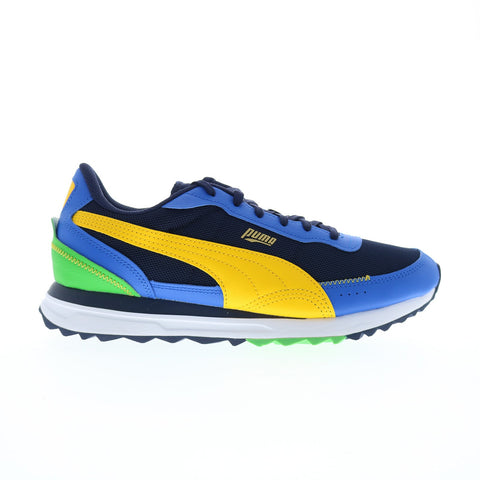 Puma Road Rider LTH 39743201 Mens Blue Mesh Lifestyle Sneakers Shoes