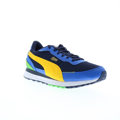 Puma Road Rider LTH 39743201 Mens Blue Mesh Lifestyle Sneakers Shoes