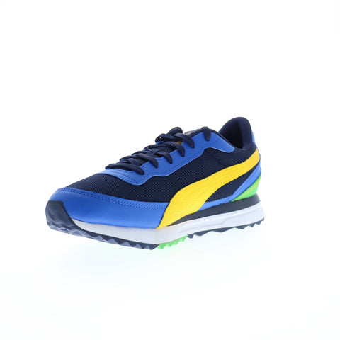 Puma Road Rider LTH 39743201 Mens Blue Mesh Lifestyle Sneakers Shoes