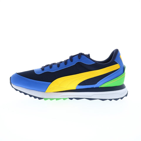 Puma Road Rider LTH 39743201 Mens Blue Mesh Lifestyle Sneakers Shoes