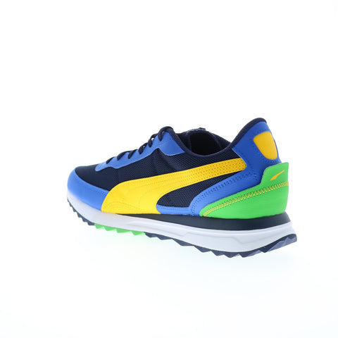 Puma Road Rider LTH 39743201 Mens Blue Mesh Lifestyle Sneakers Shoes