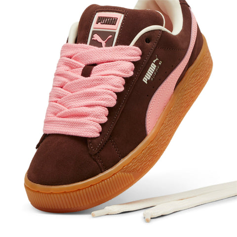 Puma Suede Xl 39764814 Womens Brown Suede Lace Up Lifestyle Sneakers Shoes
