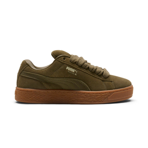 Puma Suede XL 39764816 Womens Brown Suede Lace Up Lifestyle Sneakers Shoes