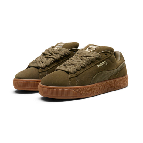 Puma Suede XL 39764816 Womens Brown Suede Lace Up Lifestyle Sneakers Shoes