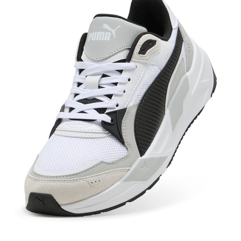 Puma Trinity 2 40023001 Mens White Mesh Lifestyle Sneakers Shoes