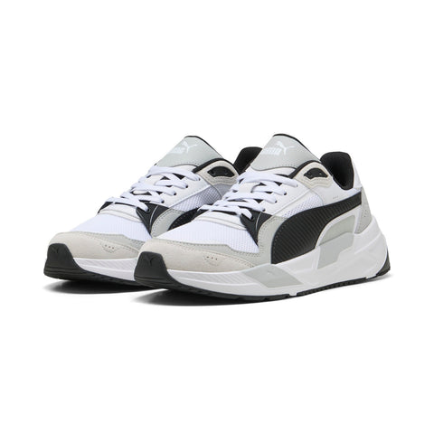 Puma Trinity 2 40023001 Mens White Mesh Lifestyle Sneakers Shoes