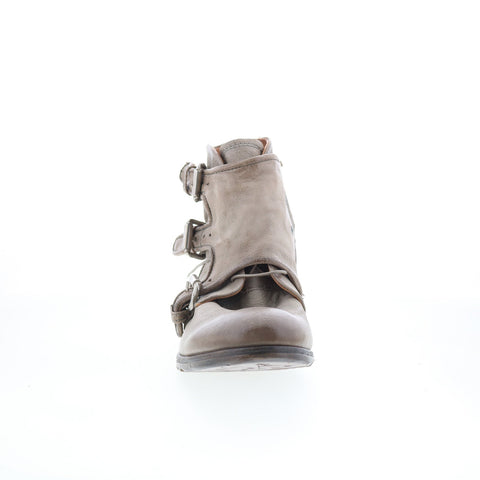 A.S. 98 Cooper 401202-1801-6145 Womens Gray Leather Ankle & Booties Boots