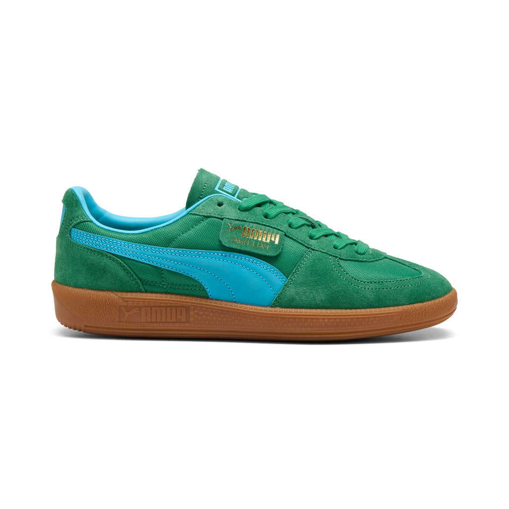Puma Palermo Vintage Update 40136401 Mens Green Lifestyle Sneakers