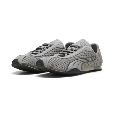 Puma H-Street 40377515 Mens Gray Mesh Lace Up Lifestyle Sneakers Shoes