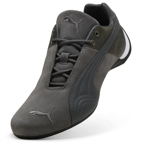 Puma Future Cat 40528504 Mens Gray Suede Lifestyle Sneakers Shoes