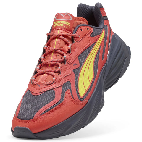 Puma Fade Nitro Ripstop 40722501 Mens Red Lifestyle Sneakers Shoes