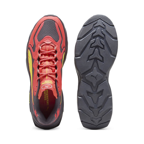 Puma Fade Nitro Ripstop 40722501 Mens Red Lifestyle Sneakers Shoes