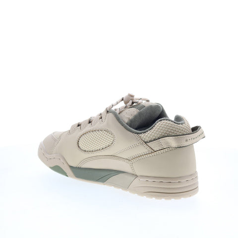 ES Muska 5102000063294 Mens Brown Leather Skate Inspired Sneakers Shoes