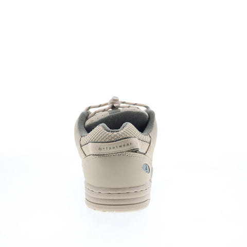 ES Muska 5102000063294 Mens Brown Leather Skate Inspired Sneakers Shoes