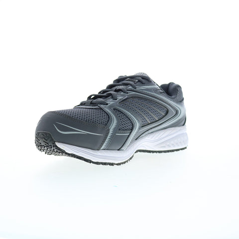 Fila Memory Reckoning 9 Slip Resistant CT Womens Gray Athletic Work Shoes