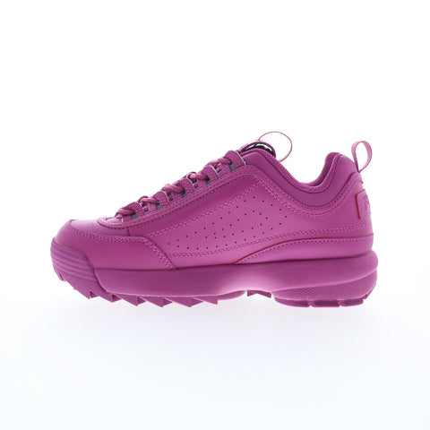 Fila Disruptor II Premium Womens Purple Lifestyle Sneakers Shoes