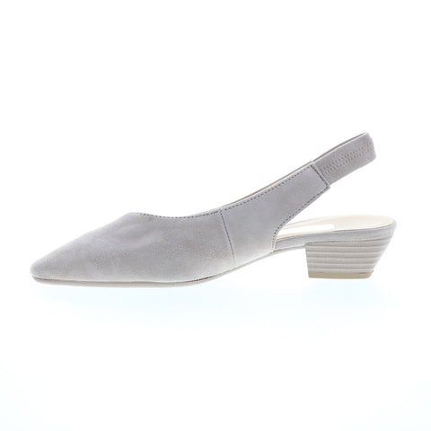 Gabor 61-530-12 Womens Brown Slip On Slingback Heels Shoes