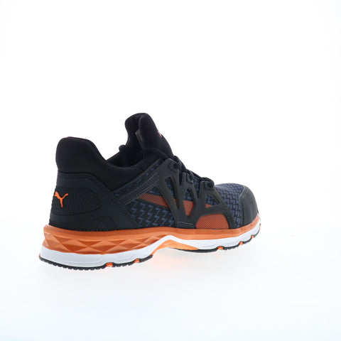 Puma Safety Rush 2.0 Low Static Dissipative 633875 Mens Black Work Shoes