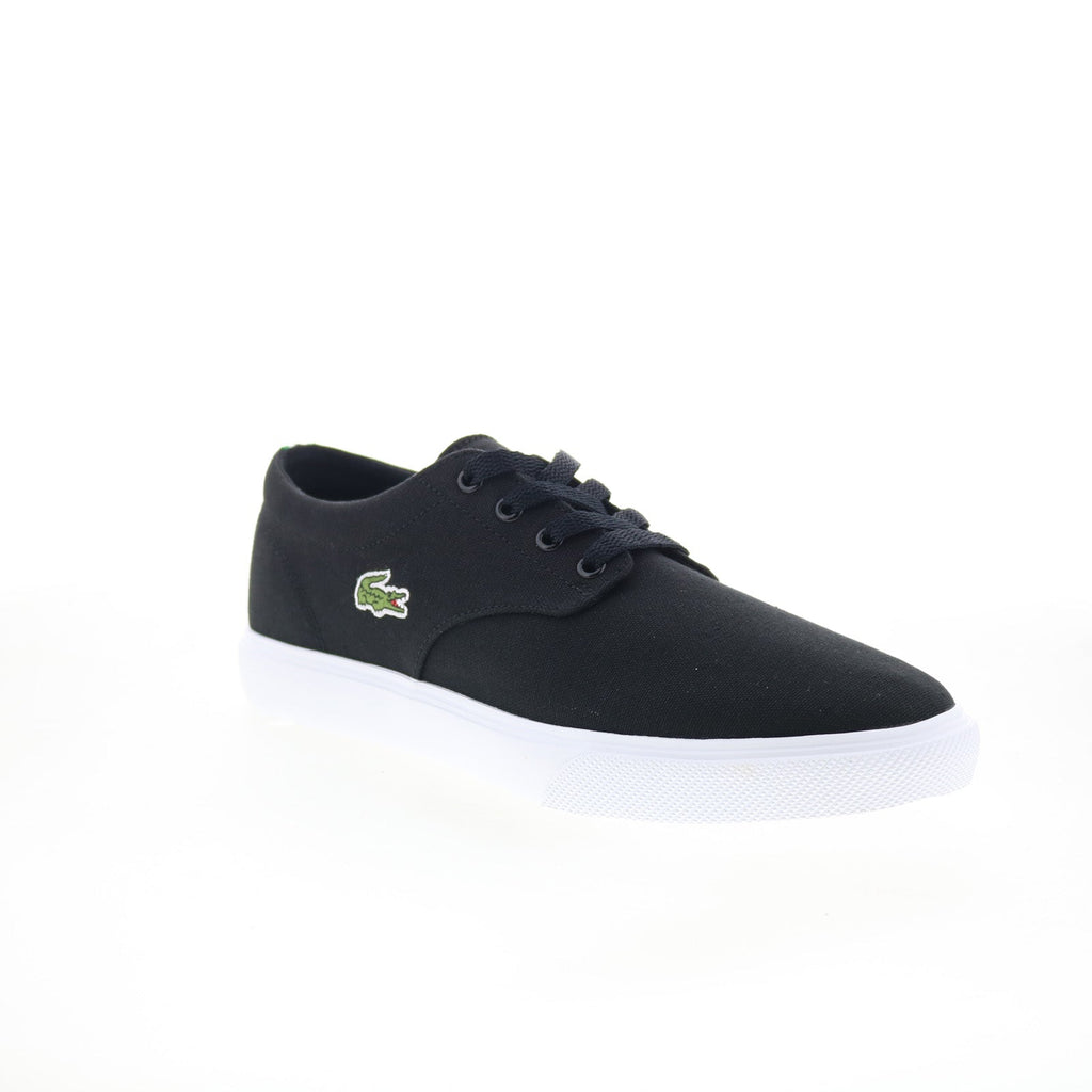 Lacoste Grip Base 224 CMA Mens Black Canvas Lifestyle Sneakers