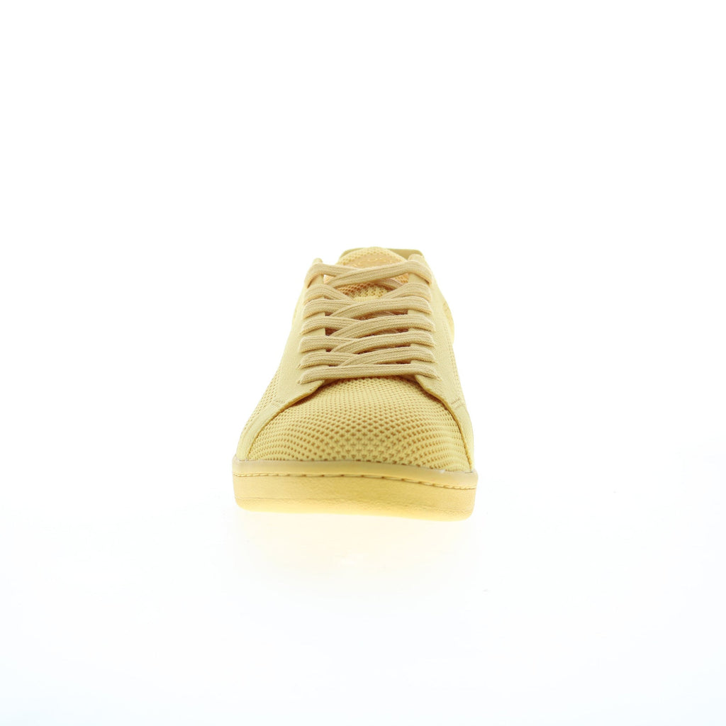 Lacoste Carnaby Piquee 124 1 SMA Mens Yellow Canvas Lifestyle Sneakers