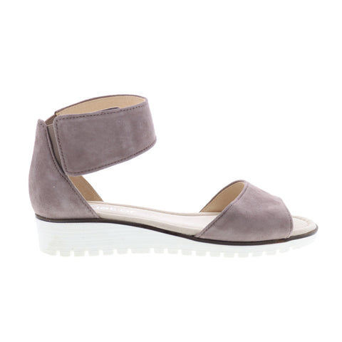 Gabor 8-4570-14 Womens Brown Suede Strap Sandals Shoes