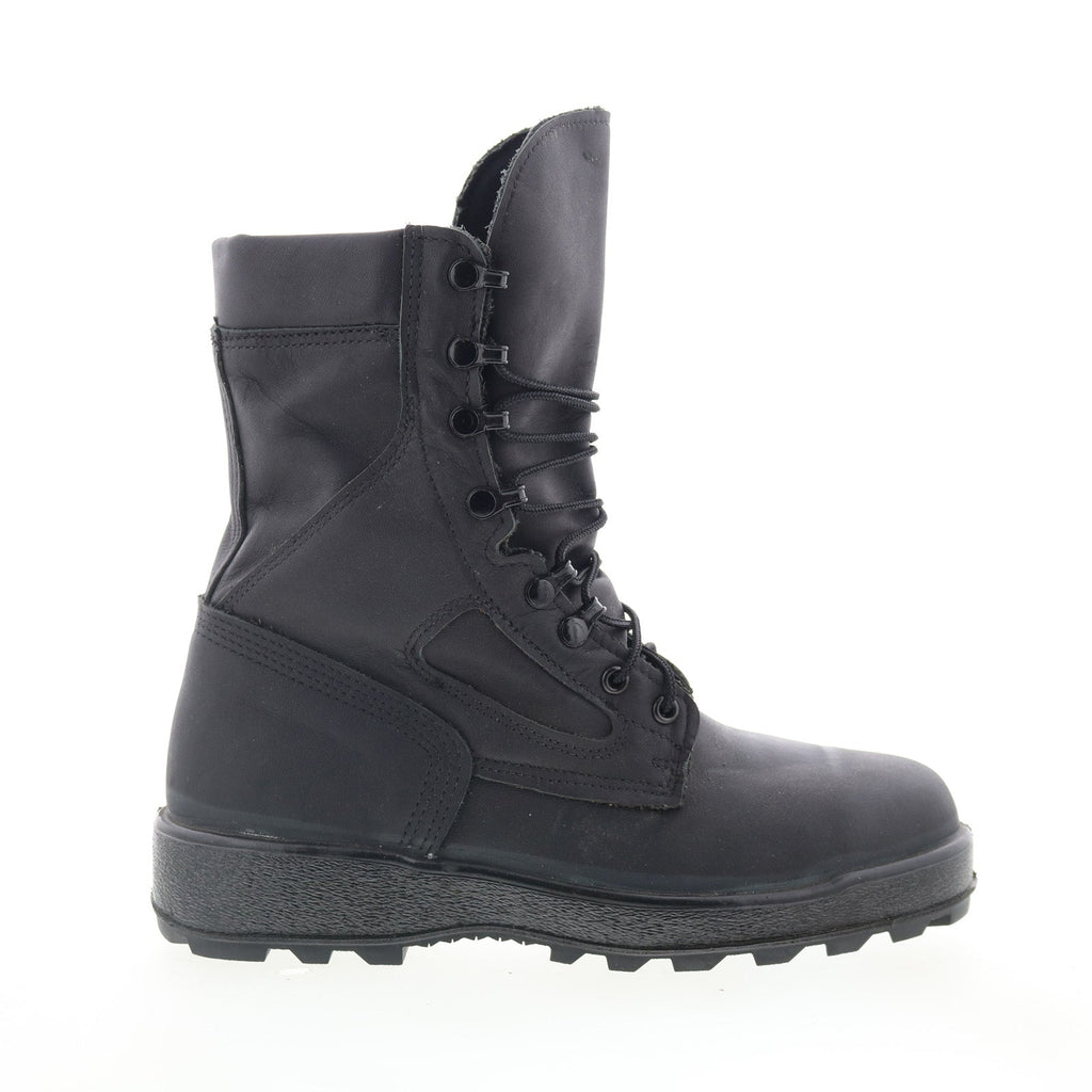 McRae Packed Navy Steel Toe Made In USA 9052 Mens Black Extra Wide