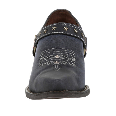 Durango Crush DRD0365 Womens Brown Leather Slip On Ankle & Booties Boots