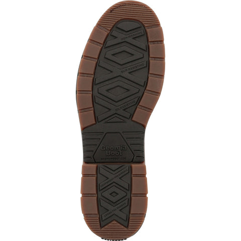 Georgia Carbo-Tec LT GB00495 Mens Brown Wide Leather Work & Safety Boots