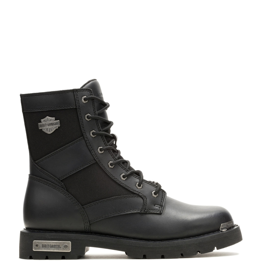 Harley-Davidson Maverick 7 Inch D93875 Mens Black Leather